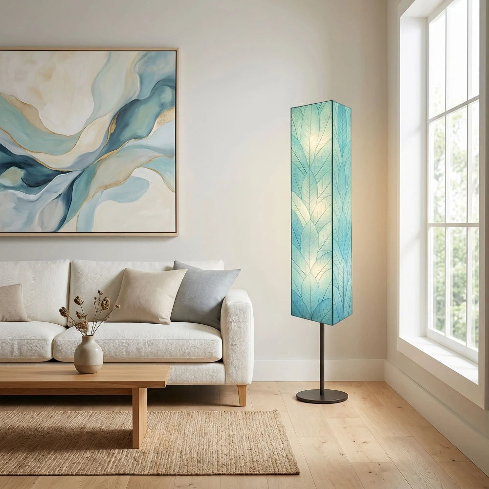 Sequoia Giant Leaf Lamp - Sea Blue