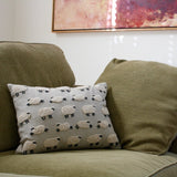 sheep pillow scene