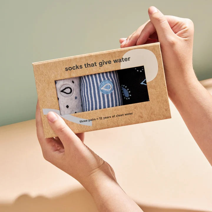 socks that give water gift box styled