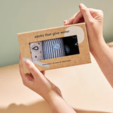 socks that give water gift box styled