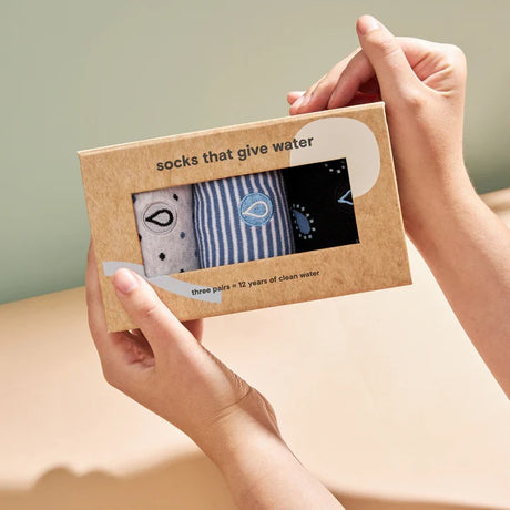 socks that give water gift box styled