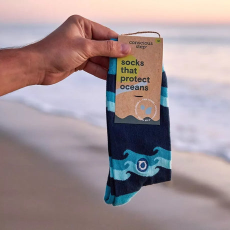 socks that protect oceans styled