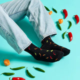 socks that provide meals chili peppers 1