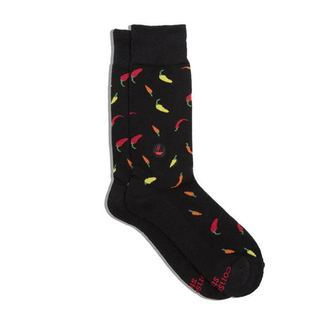 socks that provide meals chili peppers