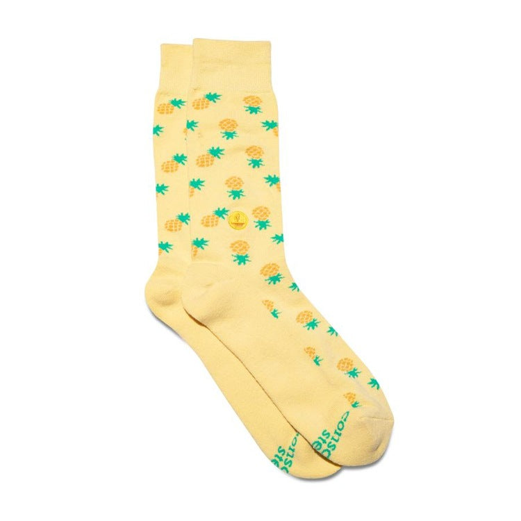 socks that provide meals pineapple