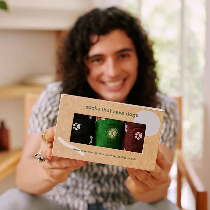 socks that save dogs boxed set model