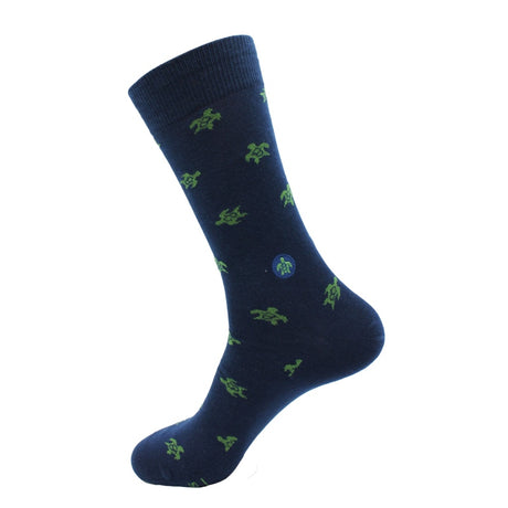 socks that save turtles navy