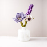 spring blossom felt flower bouquet