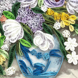 Spring Bouquet Renoir Quilling Card
