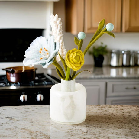 spring-breeze-felt-flower-bouquet-styled background