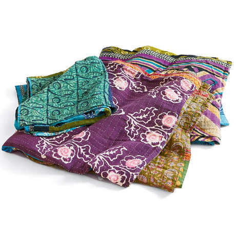 spring kantha throw new