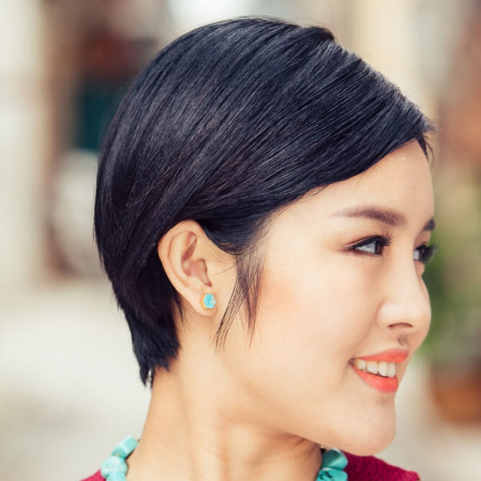 natalie stud earrings