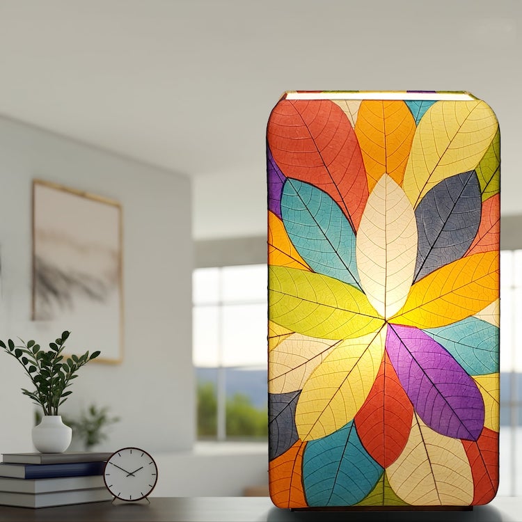 Sunburst Table Lamp - Multi