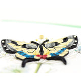 swallowtail quilling card styled 2