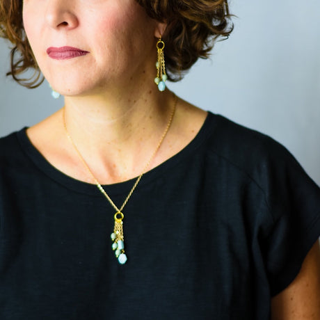 tagua skyline necklace