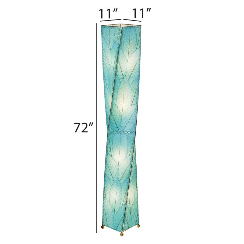 twist giant lamp blue size