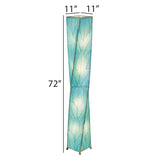 twist giant lamp blue size