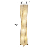 twist giant lamp natural size