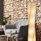 twist giant lamp natural styled