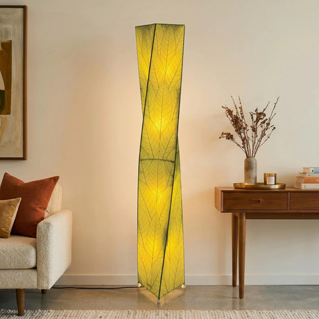 Twist Giant Leaf Lamp - Green