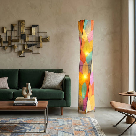Twist Giant Leaf Lamp - Multi - est. ship 6/2026