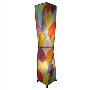 twist leaf floor lamp multi