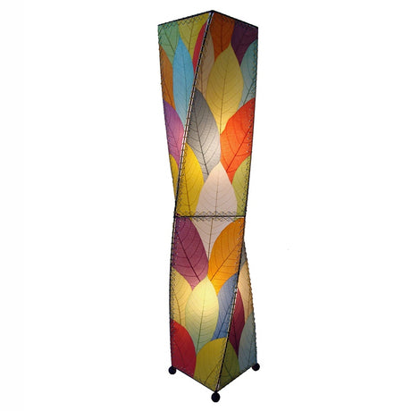 twist leaf floor lamp multi