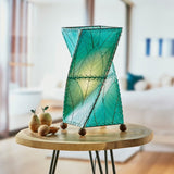 twist table lamp blue styled