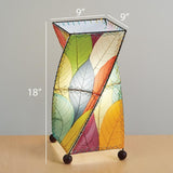 twist table lamp dimensions