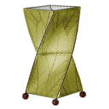 twist table lamp green new
