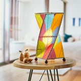 twist table lamp multi styled