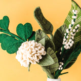 Verdant Meadow Felt Flower Bouquet