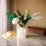 verdant meadow felt flower bouquet styled new
