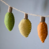 Vintage Christmas Light Garland Retro