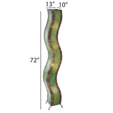 wave giant floor lamp green size