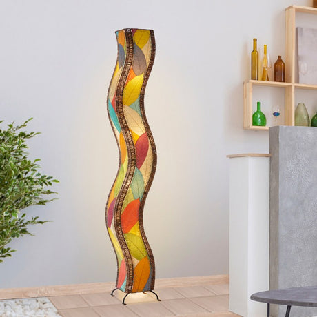 wave giant floor lamp mutli styled