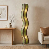 Wave Giant Leaf Lamp - Green