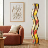 Wave Giant Leaf Lamp - Multi
