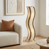 Wave Large Leaf Lamp - Natural