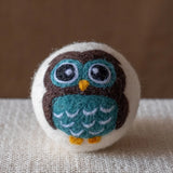 Eco Wool Dryer Ball - Blue Owl