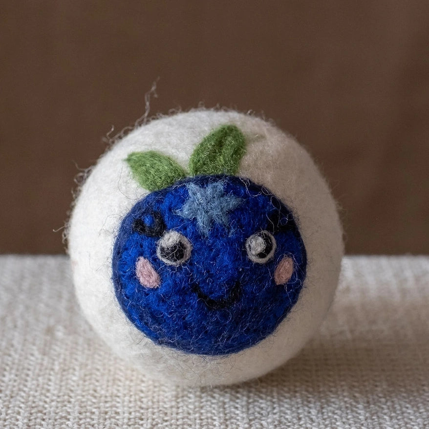 Eco Wool Dryer Ball - Blueberry