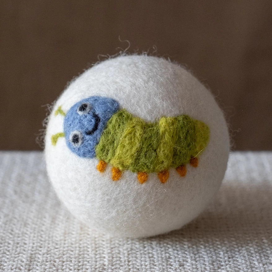 Eco Wool Dryer Ball - Caterpillar