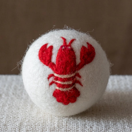 Eco Wool Dryer Ball - Lobster