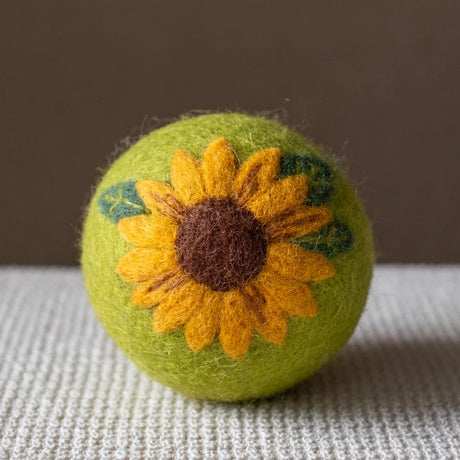 Eco Wool Dryer Ball - Sunflower