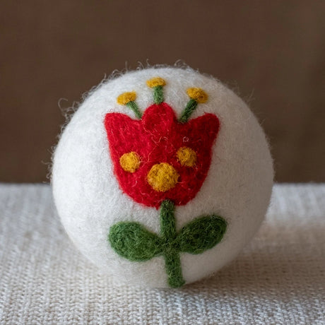 Eco Wool Dryer Ball - Tulip