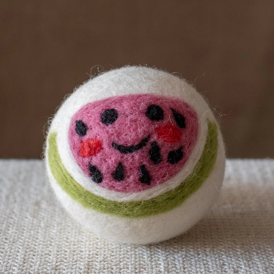 Eco Wool Dryer Ball - Watermelon