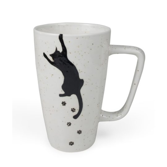 Cat paw print mug