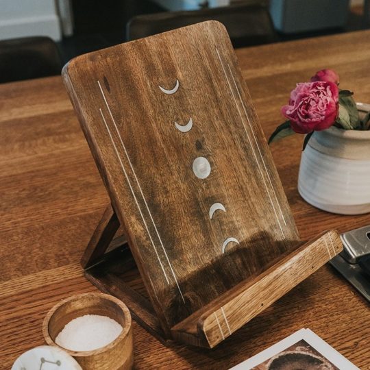 indukala tablet book stand styled