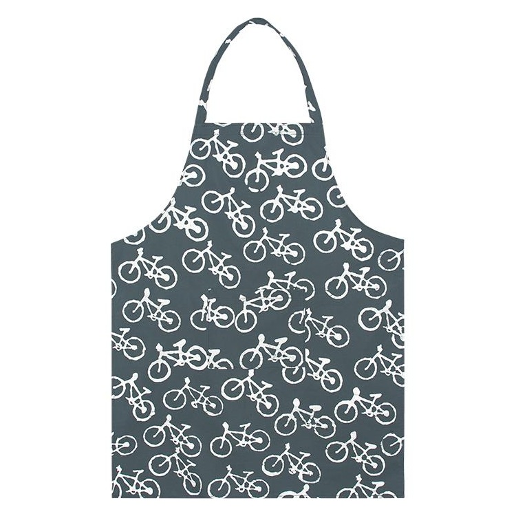 reverisble apron bikes charcoal