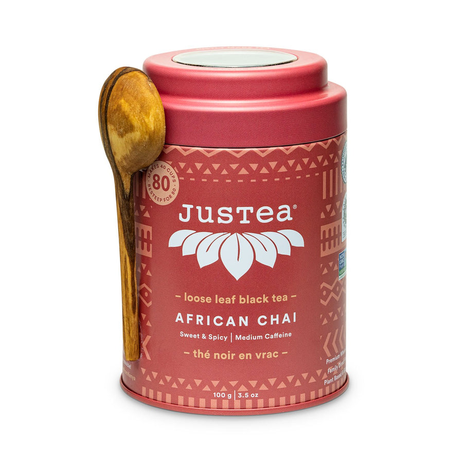 african chai tea tin loose leaf